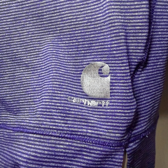 Carhartt Purple Striped Shirt - Picture 3 of 6